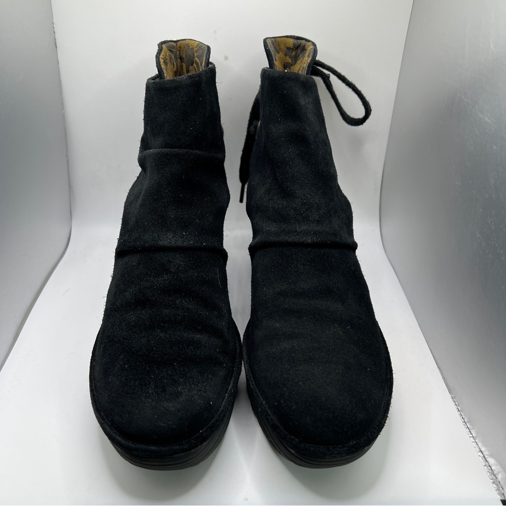 Women’s Fly London Wedge Ankle Boots Size 7 (37) - Picture 2 of 10